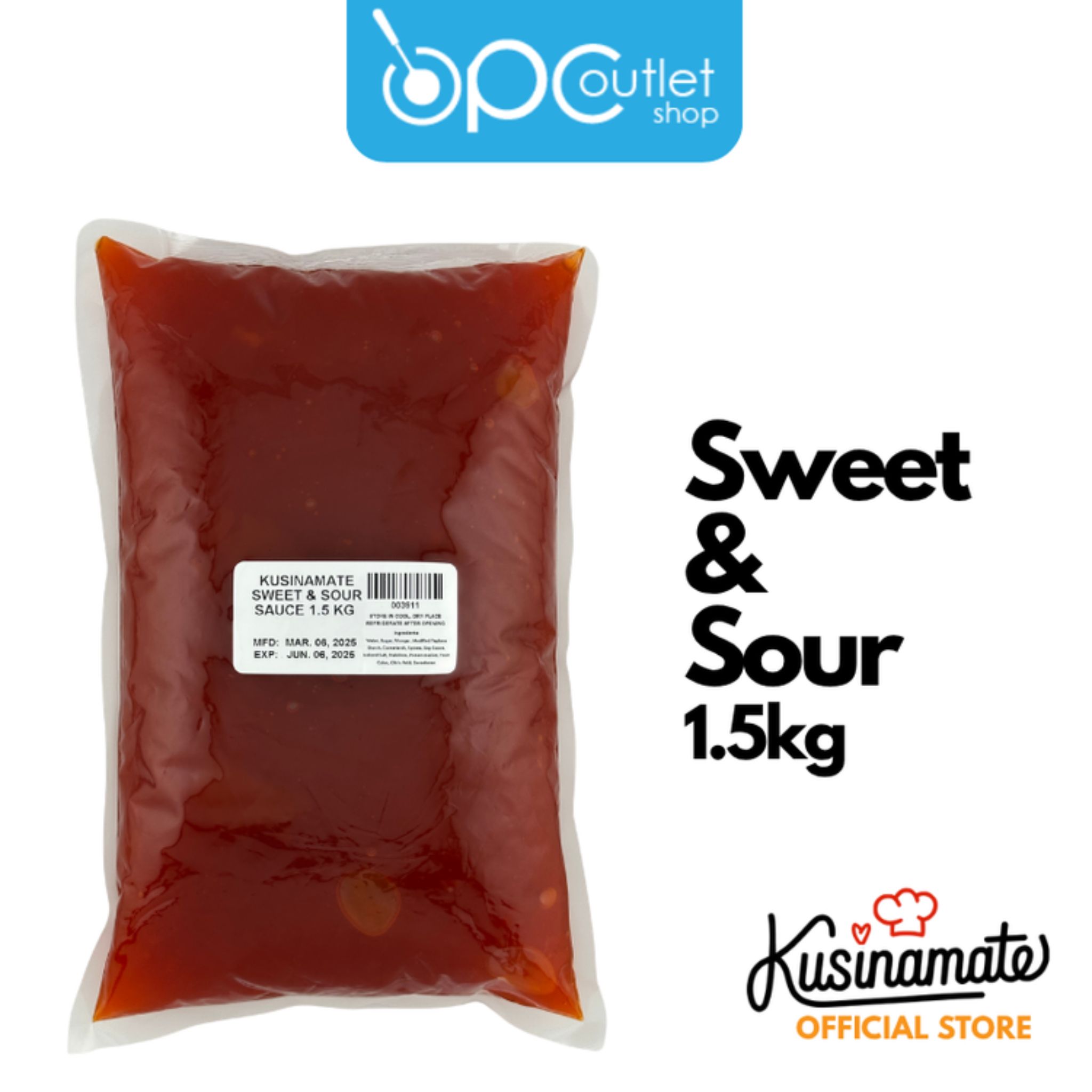 Kusinamate Sweet and Sour Sauce 1.5 L